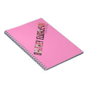 Britney Elizabeth Logo Notizblock (Rechte Seite)