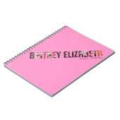 Britney Elizabeth Logo Notizblock (Linke Seite)