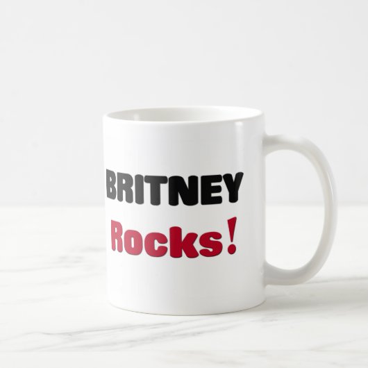 Britney Felsen Kaffeetasse (Rechts)
