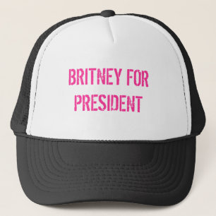 BRITNEY FÜR PRÄSIDENTEN TRUCKERKAPPE