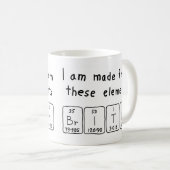 Britni Periodenname Tasse (VorderseiteRechts)