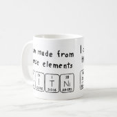 Britni Periodenname Tasse (Vorderseite Links)