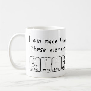 Britni Periodenname Tasse