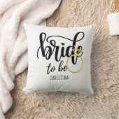 Brito Be Wedding Bachelorette Brautparty Kissen (Decke)