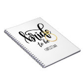 Brito Be Wedding Bachelorette Brautparty Notizblock (Rechte Seite)