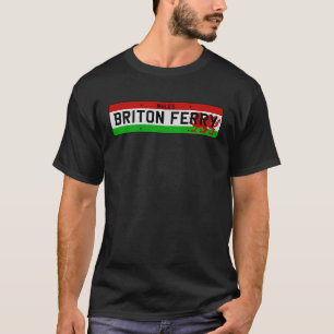 Briton Ferry Wales Retro Vintag T-Shirt
