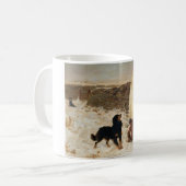 Briton Riviere - Kriegszeit Kaffeetasse (Vorderseite Links)