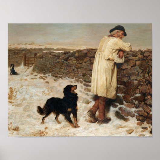 Briton Riviere - Kriegszeit Poster (Vorne)