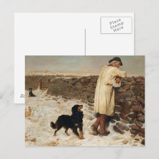 Briton Riviere - Kriegszeit Postkarte (Vorne/Hinten)