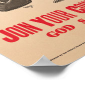 Britons Lord Kitchener Will Ihnen WWI-Propaganda Poster (Ecke)