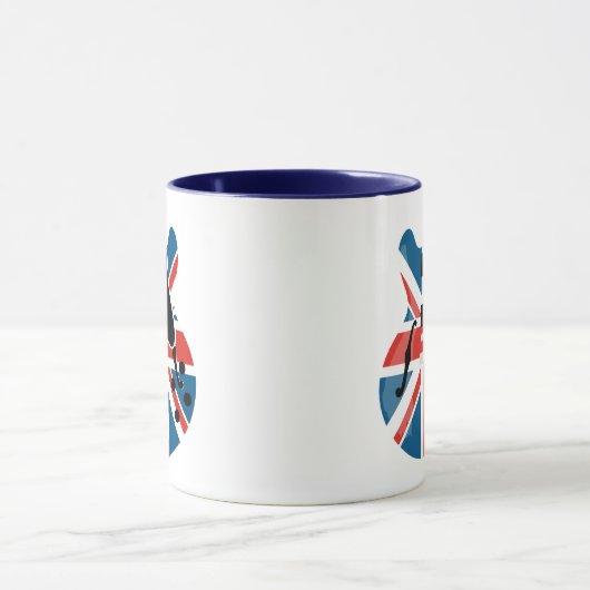 Britpop Guitar Tasse (Zentrum)