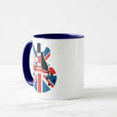 Britpop Guitar Tasse (Vorderseite Links)