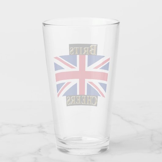 BRITS CHEERS GLAS (Rückseite)