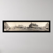 Britt, IA Foto 1908 Poster (Vorne)