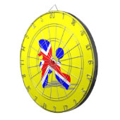 Britt Poodle Dartscheibe (Vorderseite rechts)