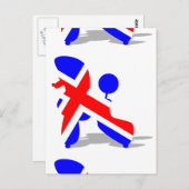 Britt Poodle Postkarte (Vorne/Hinten)