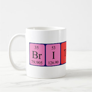 Brittaney Periodenname Tasse