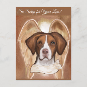 BRITTANY ANGEL POSTKARTE