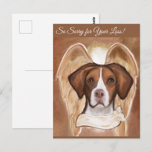 BRITTANY ANGEL POSTKARTE (Vorne/Hinten)