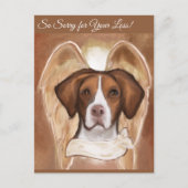 BRITTANY ANGEL POSTKARTE (Vorderseite)