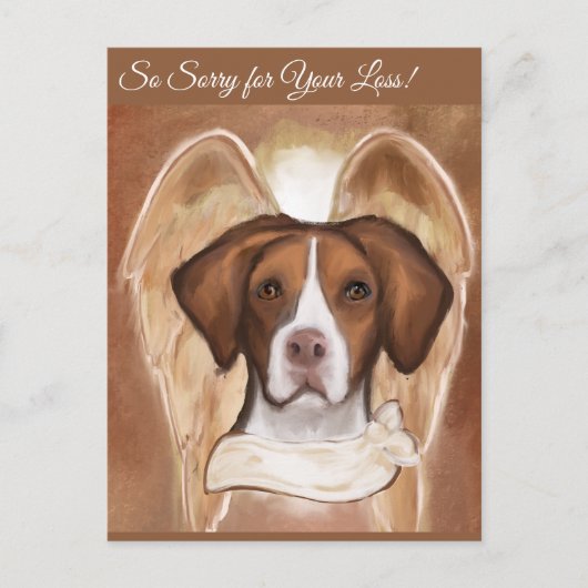 BRITTANY ANGEL POSTKARTE (Vorderseite)