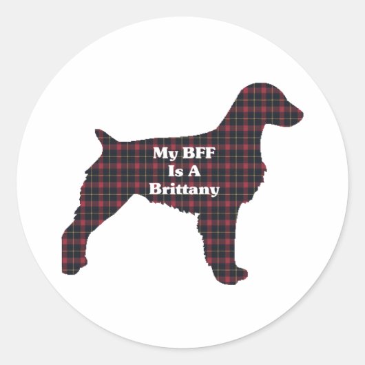 Brittany BESTE FREUNDIN Sticker (Vorderseite)