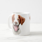Brittany Bust Kaffeetasse (Vorderseite Links)