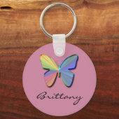Brittany_Butterfly-Schlüsselanhänger Schlüsselanhänger (Vorderseite)