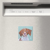 Brittany Dog Magnet (In Situ (Geschirrspüler))
