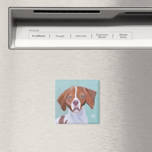 Brittany Dog Magnet (In Situ (Geschirrspüler))