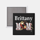 Brittany Dog MAMA Magnet (Vorderseite/Rückseite)