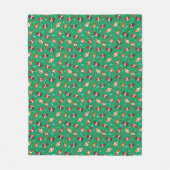 Brittany Dogs KiniArt Fleece Blanket (Vorderseite)