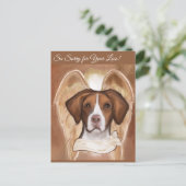 BRITTANY ENGEL POSTKARTE (Stehend Vorderseite)