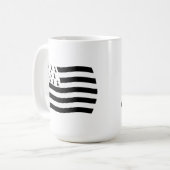 Brittany-Flaggen-Tasse Kaffeetasse (Vorderseite Links)
