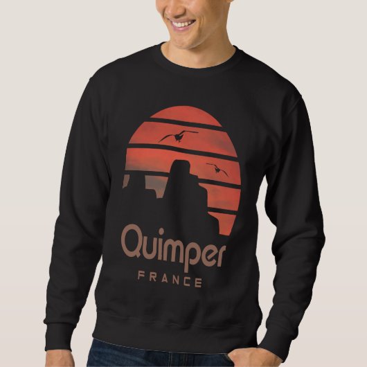 Brittany France Quimper Sweatshirt (Vorderseite)