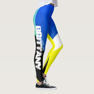 Brittany Fügen Sie Ihren Namen Abstrakt Art Leggin Leggings