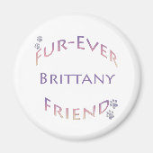 Brittany Furever Magnet (Vorne)