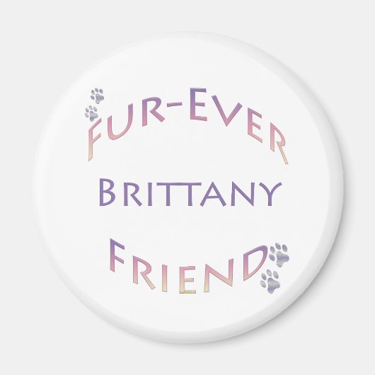 Brittany Furever Magnet (Vorne)