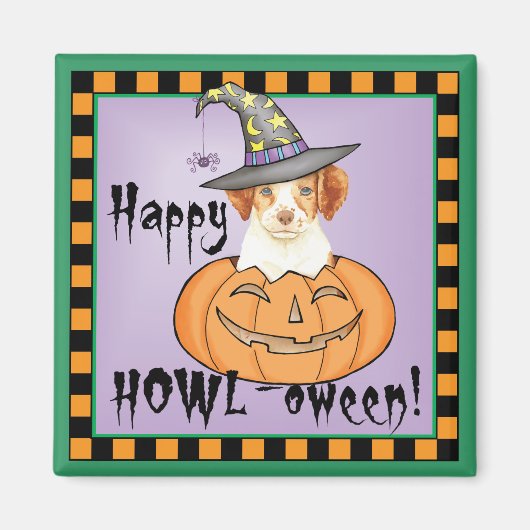 Brittany Halloween Magnet (Vorne)