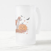 Brittany Halloween Mattglas Bierglas (VorderseiteRechts)