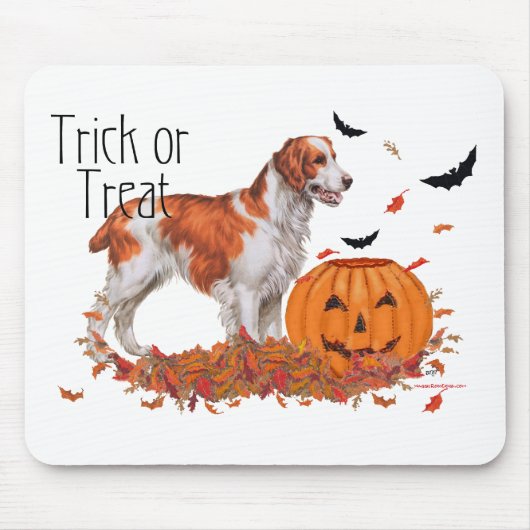 Brittany Halloween Mousepad (Vorne)