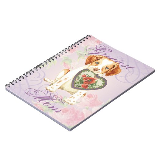 Brittany Heart Mama Notizblock (Linke Seite)