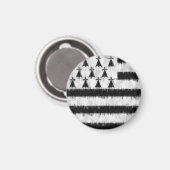 Brittany Oil Painting Drawing Magnet (Vorderseite/Rückseite)