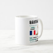 Brittany Origin Funny Brittany Dog Lover  Kaffeetasse (VorderseiteRechts)