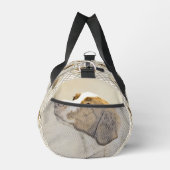 Brittany Painting Orange Roan Spaniel Niedlich Dog Duffle Bag (Rechts)