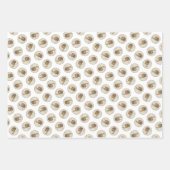 Brittany Painting Orange Roan Spaniel Niedlich Dog Geschenkpapier Set (Vorderseite 2)