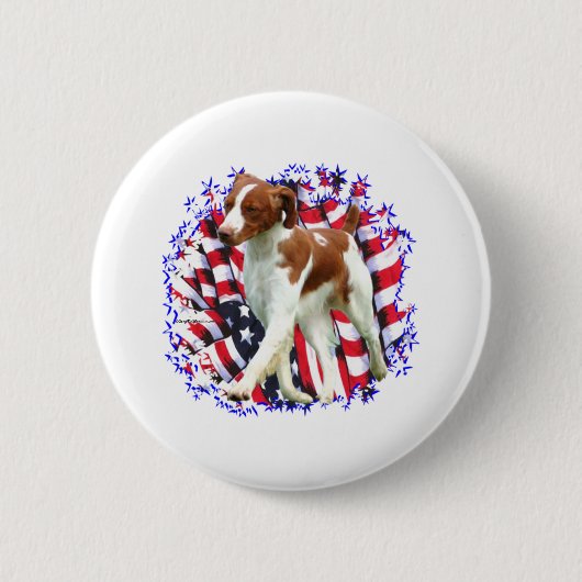 Brittany Patriot Button (Vorderseite)