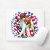 Brittany Patriot Mousepad (Mit Mouse)