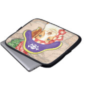 Brittany Pirate Laptopschutzhülle (Vorne Knopf)