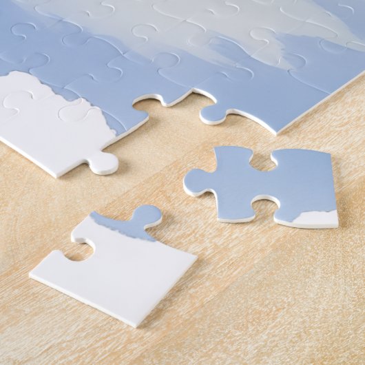 Brittany Rustic Cabin Christmas Winter Art Puzzle (Seite)